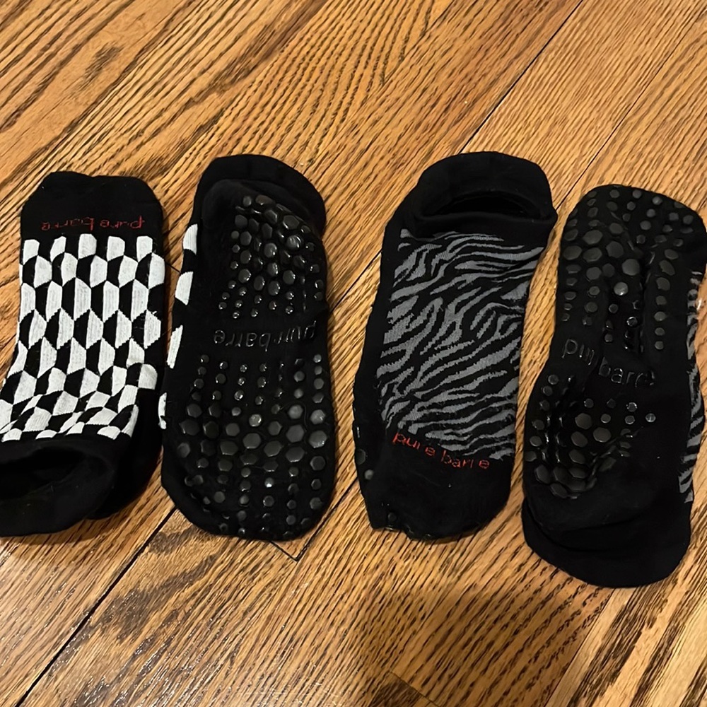 Pure bare socks